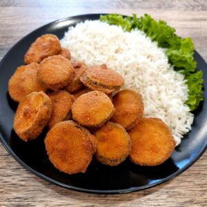 rántott cukkini tartárral