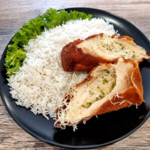 Kijevi csirkemell rizzsel